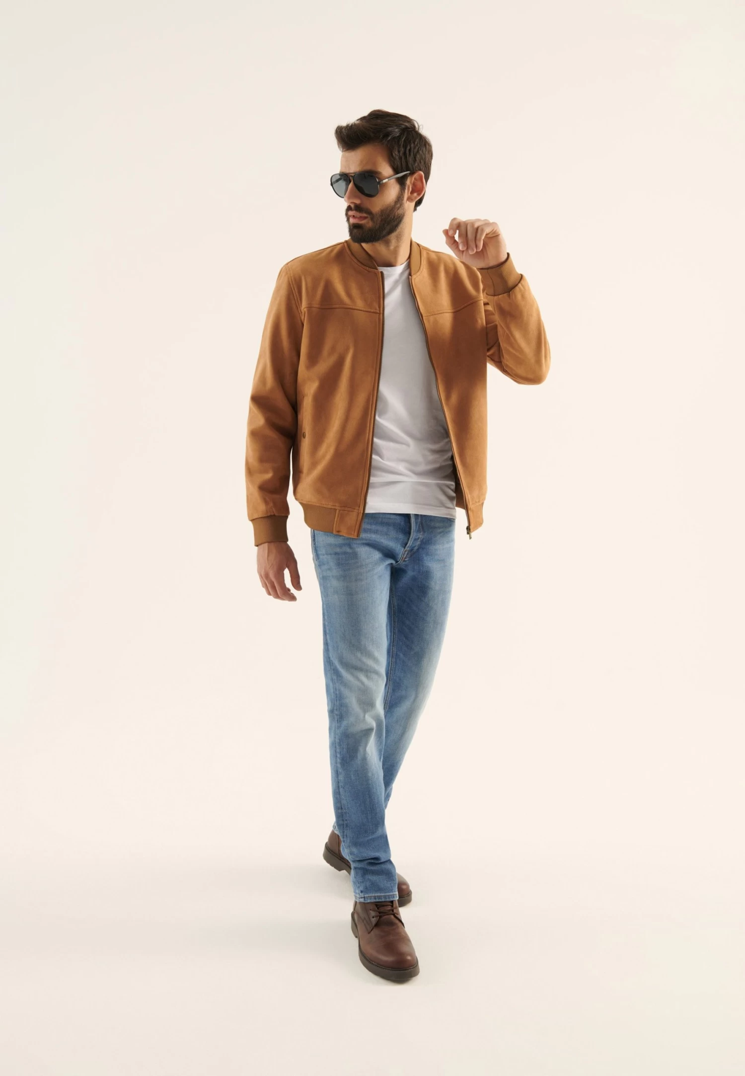 Pier One Giubbotto BomberCognac Uomo Giacche PI922T04T-O11 2 Pier One Giubbotto BomberCognac Uomo Giacche PI922T04T-O11 - immagine 2