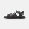 Pier One Unisex - Sandali - Black