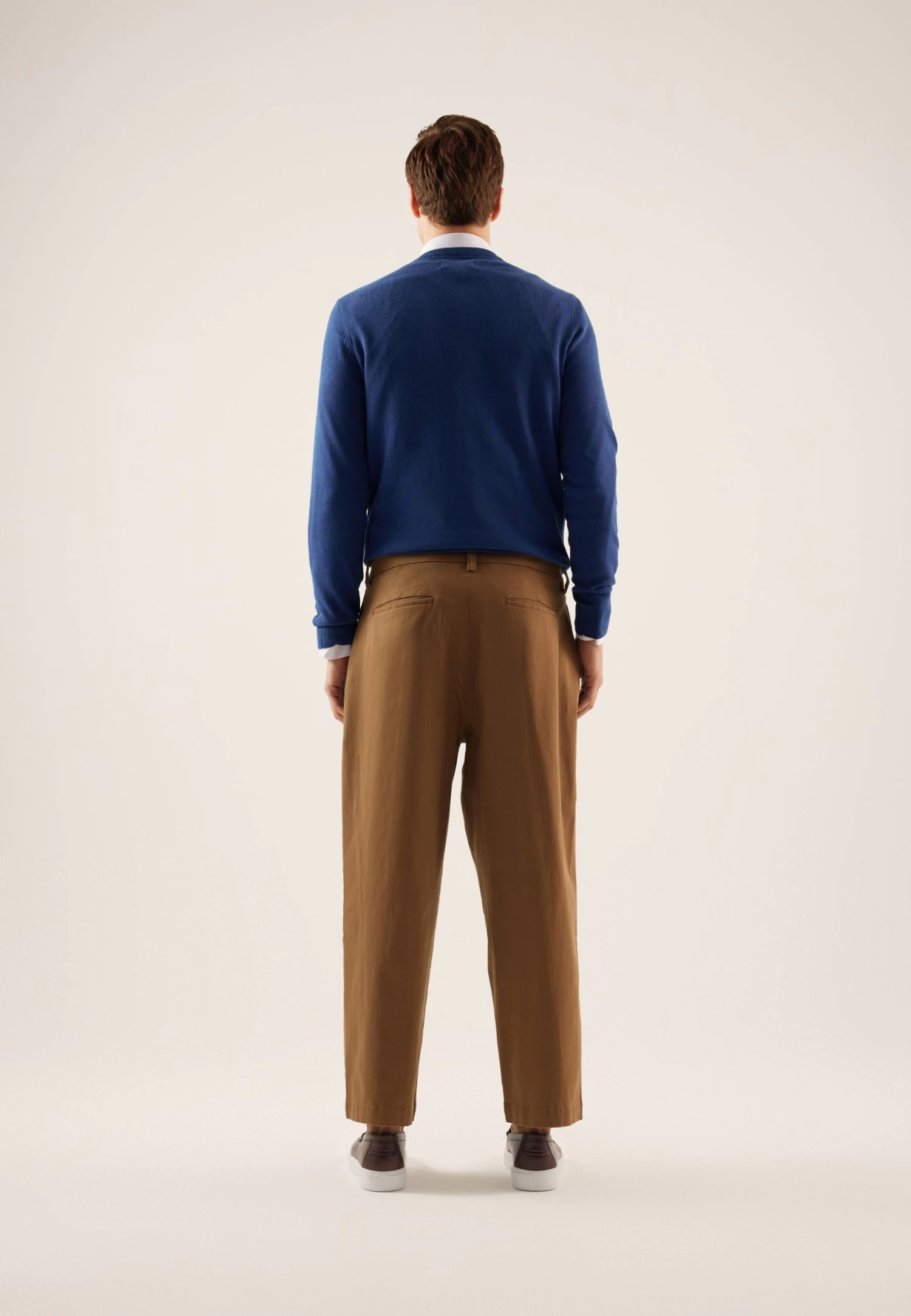 Pier One ChinoBrown Uomo Pantaloni PI922E05F-O11 3 Pier One ChinoBrown Uomo Pantaloni PI922E05F-O11 - immagine 3