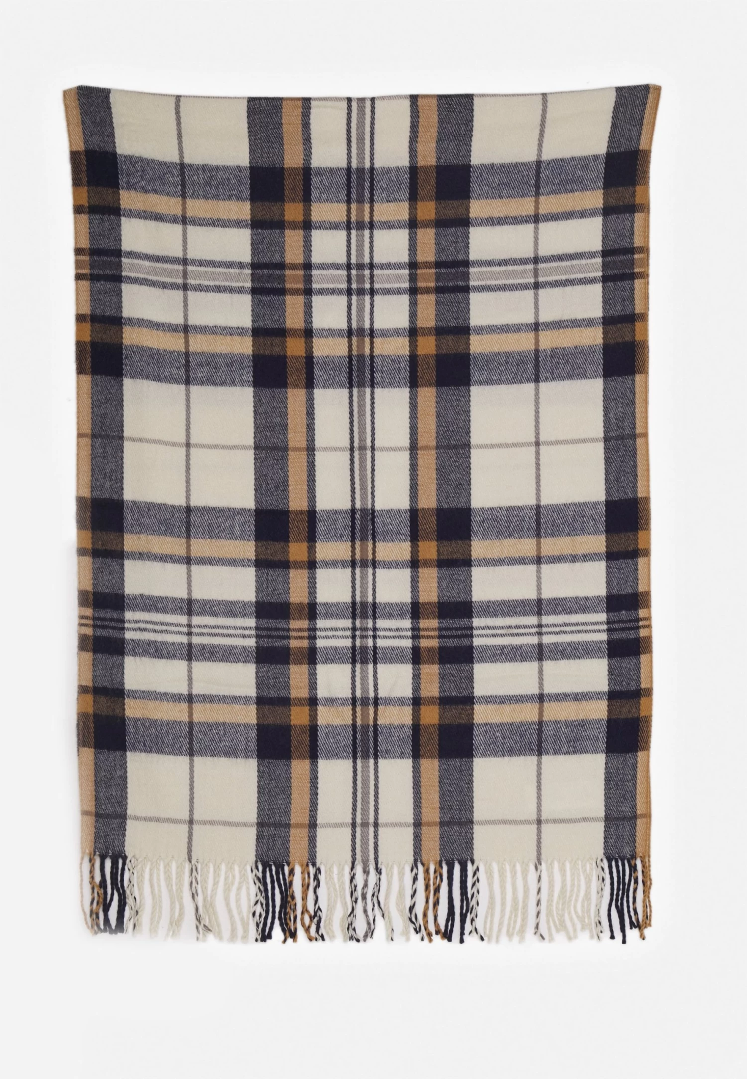 Pier One Unisex - Sciarpa - White/Dark Blue 1 Pier One Unisex - Sciarpa - White/Dark Blue