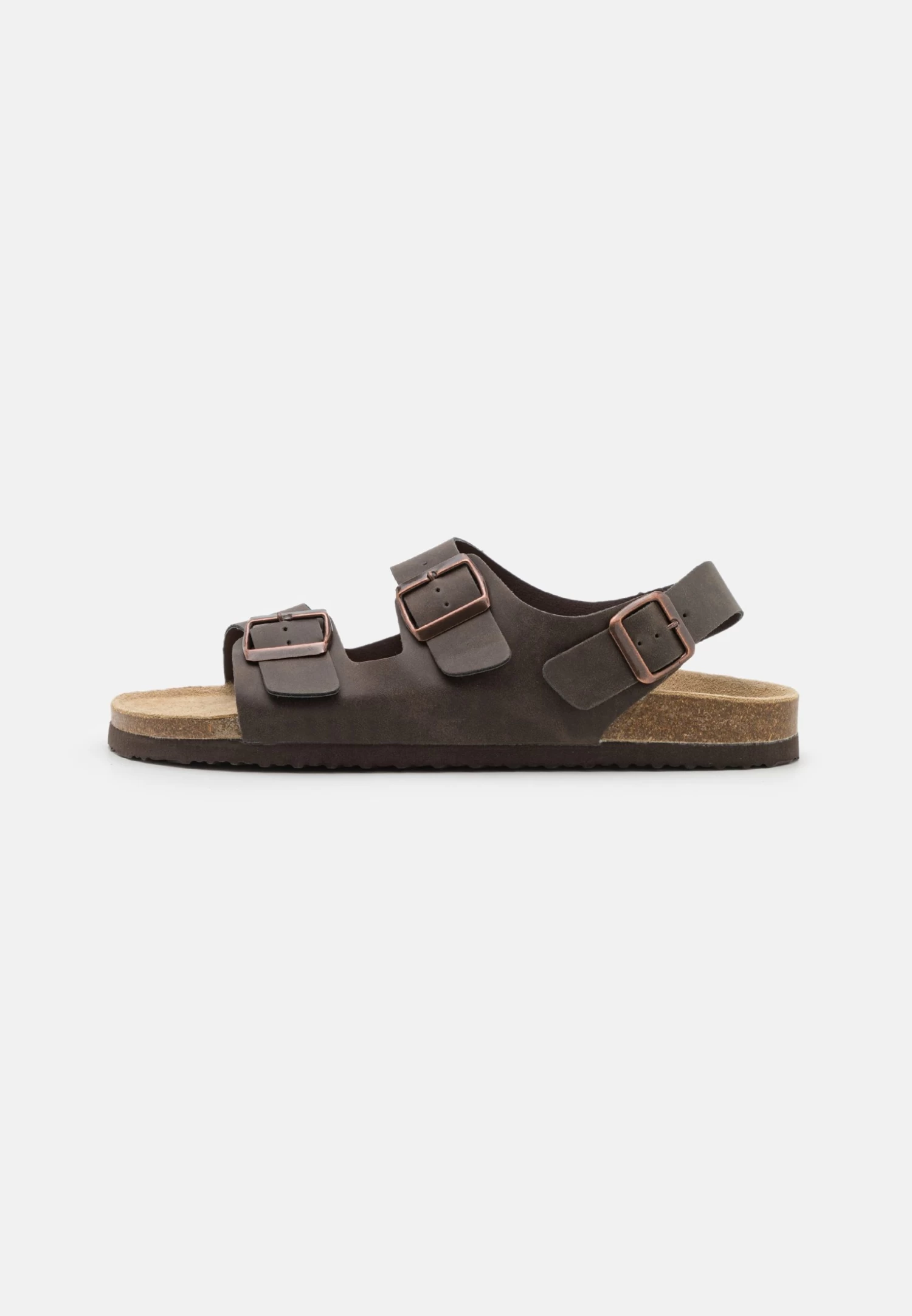 Pier One Unisex - Sandali - Dark Brown 1 Pier One Unisex - Sandali - Dark Brown