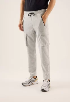 Pier One Pantaloni SportiviMottled Light Grey Uomo Pantaloni PI922E05P-C11