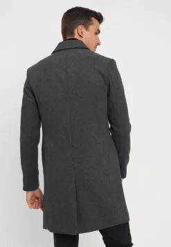 Pier One Wheeler Coat Cappotto ClassicoMottled Grey Uomo Cappotti PI922T00P-C11 -Pier One 26f728a41c584538ae44c4b2b10f7ffd
