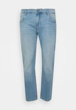 Pier One Jeans A Sigaretta Light Blue Denim Uomo Jeans PI922G04F-K11