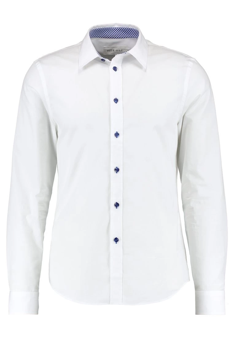 Pier One Camicia - White/Blue 6 Pier One Camicia - White/Blue - immagine 6