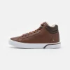 Pier One Unisex - Sneakers Alte - Cognac