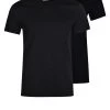 Pier One 2 PackT-Shirt BasicBlack Uomo T-shirt E Polo PI982AA00-Q11
