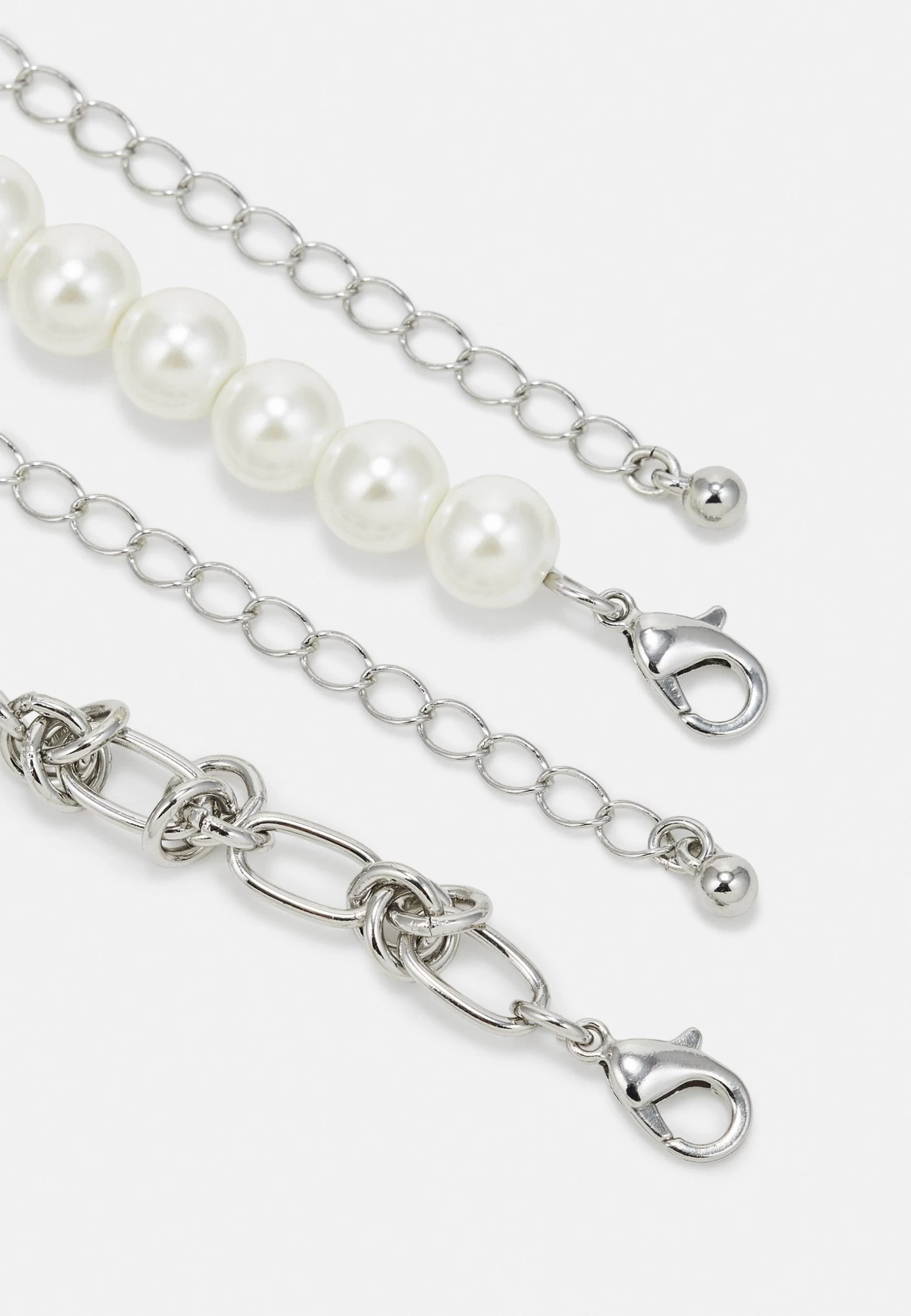 Pier One 2 Pack Unisex - Collana - Silver 2 Pier One 2 Pack Unisex - Collana - Silver - immagine 2