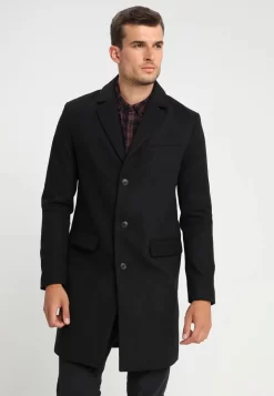 Pier One Wheeler Coat- Cappotto Classico - Black