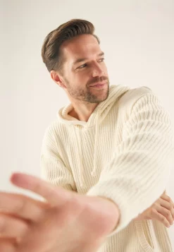 Pier One Felpa Con CappuccioOff-White Uomo Maglieria PI922Q0BU-A11 -Pier One 3539b3837d504e39b81f4c36ceb0809c scaled