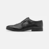 Pier One LeatherMocassini ElegantiBlack Uomo Scarpe Basse PI912C088-Q12