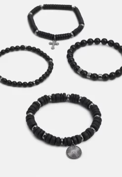 Pier One 4 Pack - Bracciale - Black 5 Pier One 4 Pack - Bracciale - Black -Pier One 38feea797ced458bb465001274f887e9 scaled