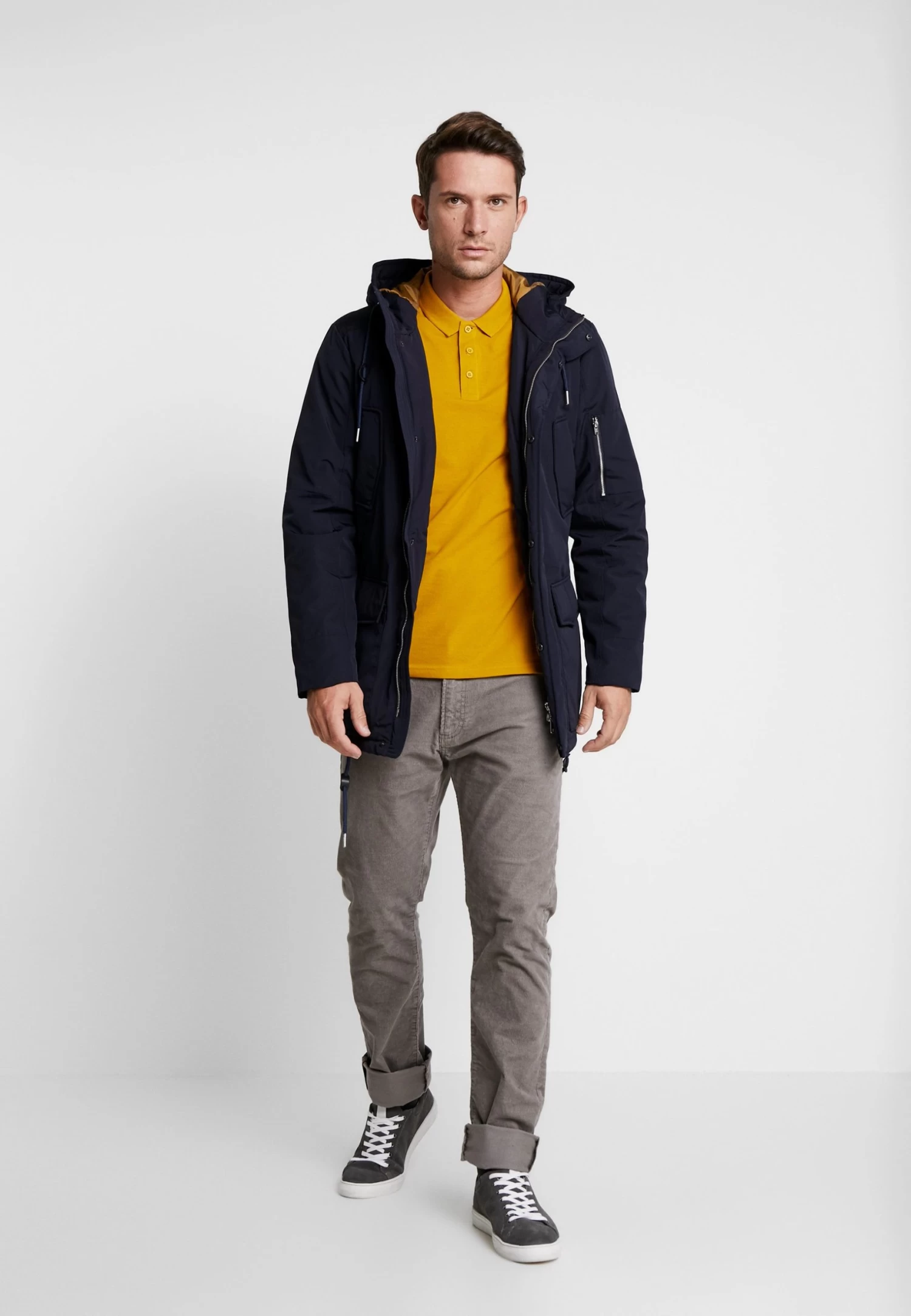 Pier One PoloMustard Uomo T-shirt E Polo PI922P01O-E11 2 Pier One PoloMustard Uomo T-shirt E Polo PI922P01O-E11 - immagine 2