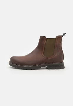 Pier One LeatherStivalettiBrown Uomo Stivaletti/Stivali PI912K0CJ-O11