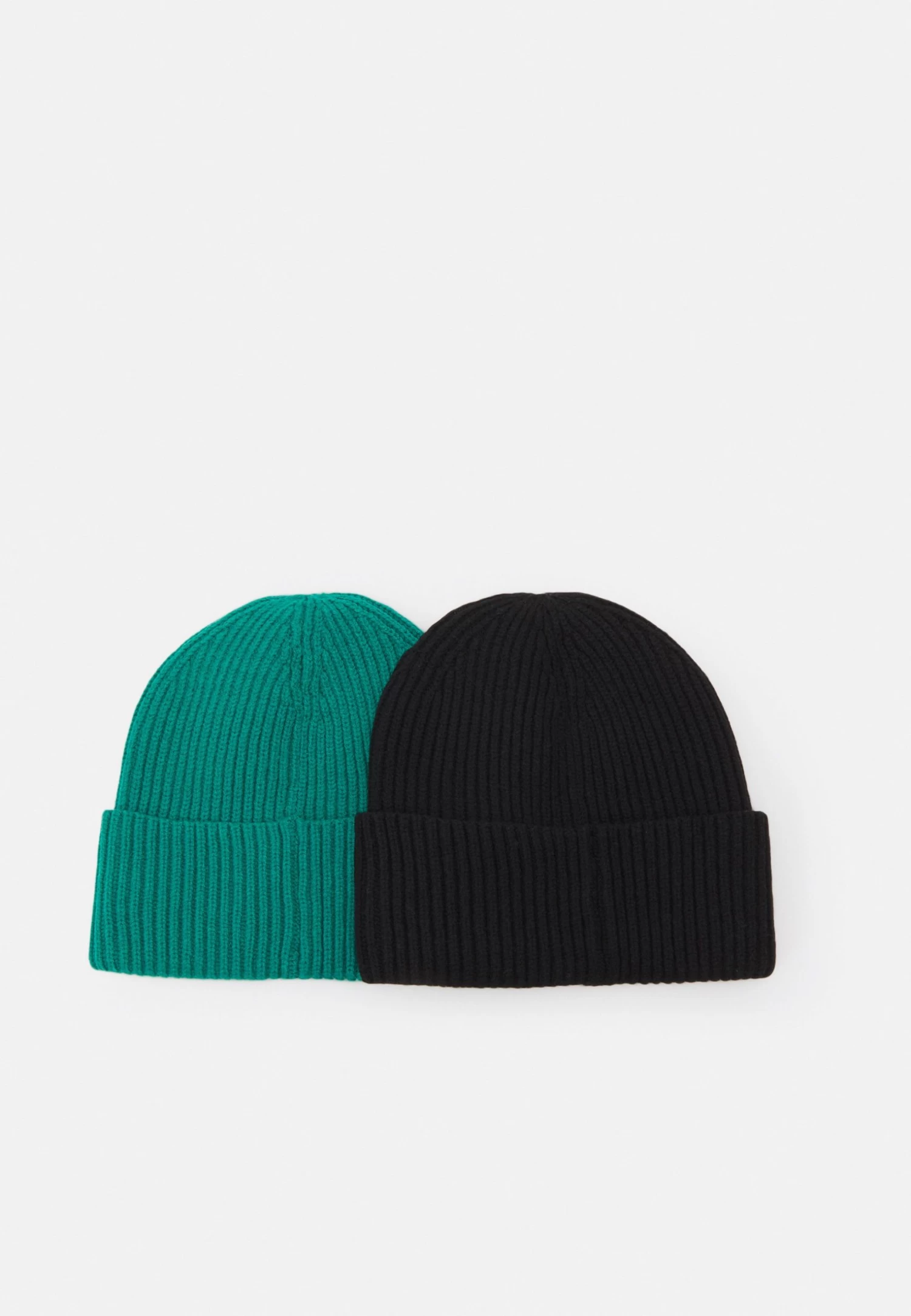 Pier One Unisex 2 PackBerrettoBlack/Green Uomo Cappellie Berretti PI954P00N-Q13 2 Pier One Unisex 2 PackBerrettoBlack/Green Uomo Cappellie Berretti PI954P00N-Q13 - immagine 2