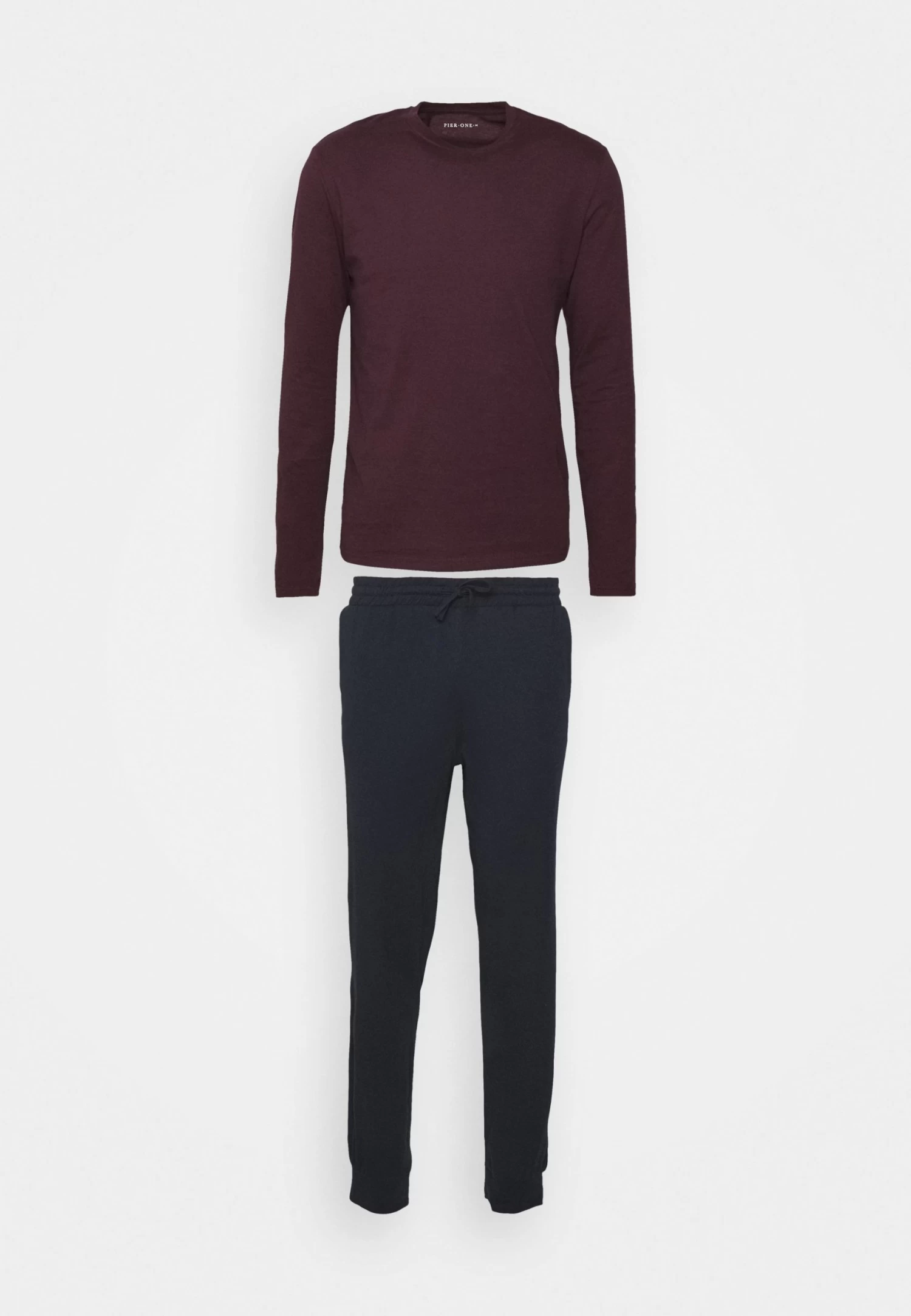 Pier One Pigiama Dark Blue/Bordeaux Uomo Per La Notte PI982M033-K14 5 Pier One Pigiama Dark Blue/Bordeaux Uomo Per La Notte PI982M033-K14 - immagine 5