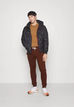 Pier One 2 PackPantaloni SportiviDark Brown/Black Uomo Pantaloni Sportivi E Joggers PI922E03K-O11