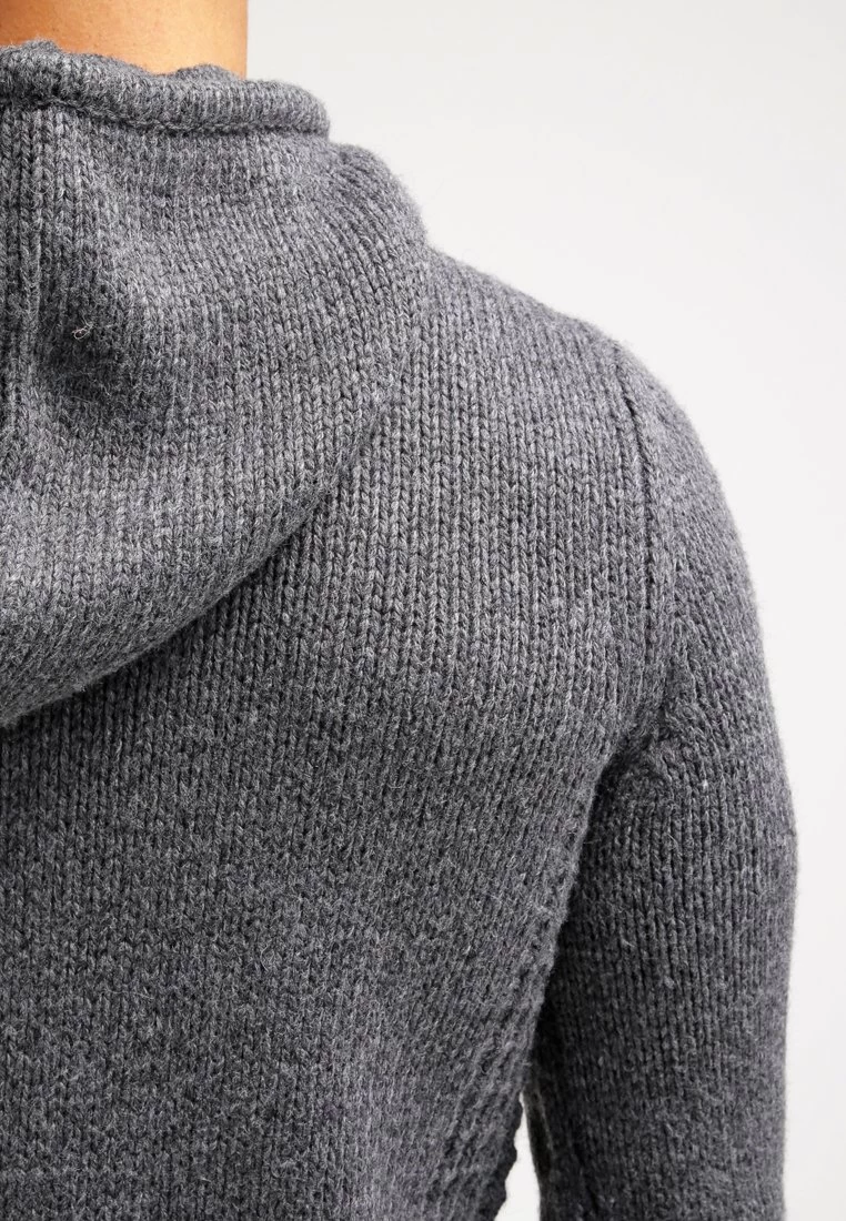 Pier One Felpa Con CappuccioDark Grey Melange Uomo Maglieria E Felpe PI922QA0E-C12 6 Pier One Felpa Con CappuccioDark Grey Melange Uomo Maglieria E Felpe PI922QA0E-C12 - immagine 6