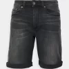 Pier One Shorts Di Jeans - Grey Denim