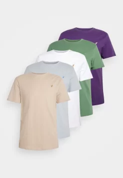 Pier One Unisex 5 PackT-Shirt BasicLight Blue/Purple/White Uomo T-shirt E Polo PI921001I-K11 12 Pier One Unisex 5 PackT-Shirt BasicLight Blue/Purple/White Uomo T-shirt E Polo PI921001I-K11 -Pier One 4dab7af2179d4e539c84571a9836ad97 scaled