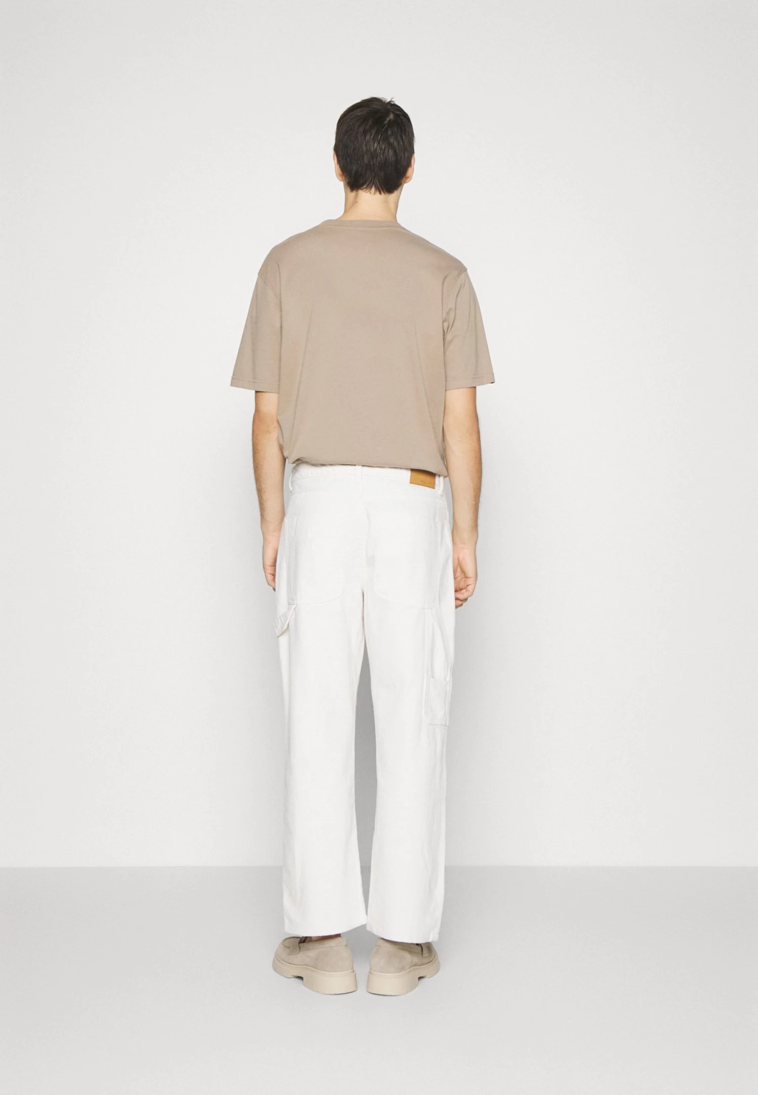 Pier One Carpenter Colored Twill Jeans A SigarettaOff-White Uomo Jeans PI922G04S-A11 3 Pier One Carpenter Colored Twill Jeans A SigarettaOff-White Uomo Jeans PI922G04S-A11 - immagine 3