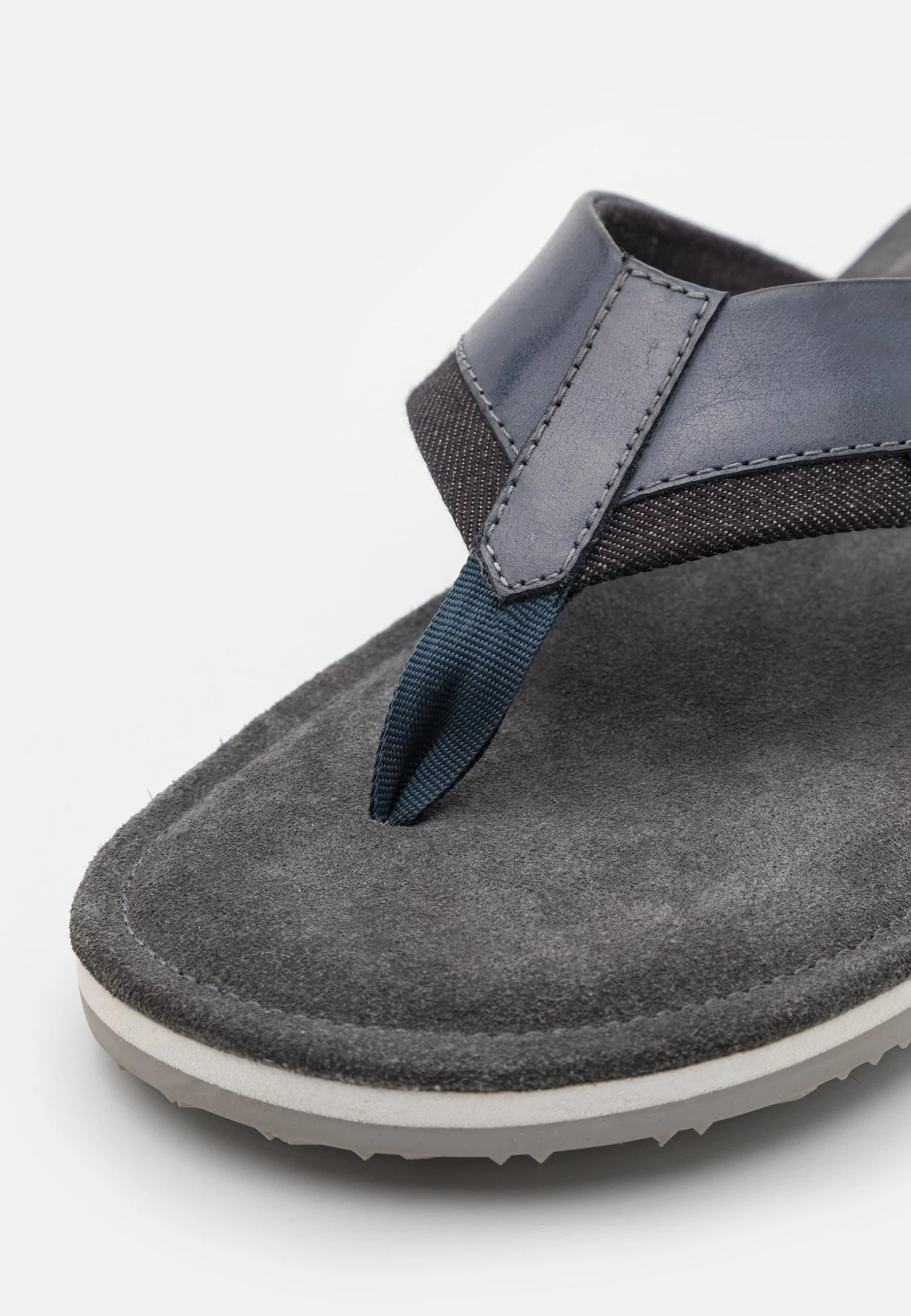 Pier One LeatherInfraditoBlue Uomo Scarpe Aperte PI912G01O-K11 6 Pier One LeatherInfraditoBlue Uomo Scarpe Aperte PI912G01O-K11 - immagine 6