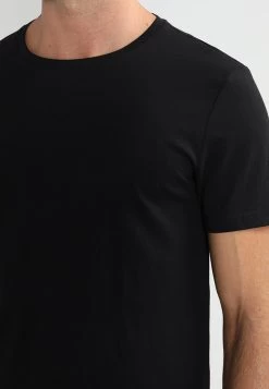 Pier One 2 PackT-Shirt BasicBlack Uomo T-shirt E Polo PI982AA00-Q11 -Pier One 52e7e31294f348899fa5797a92d8bc1b