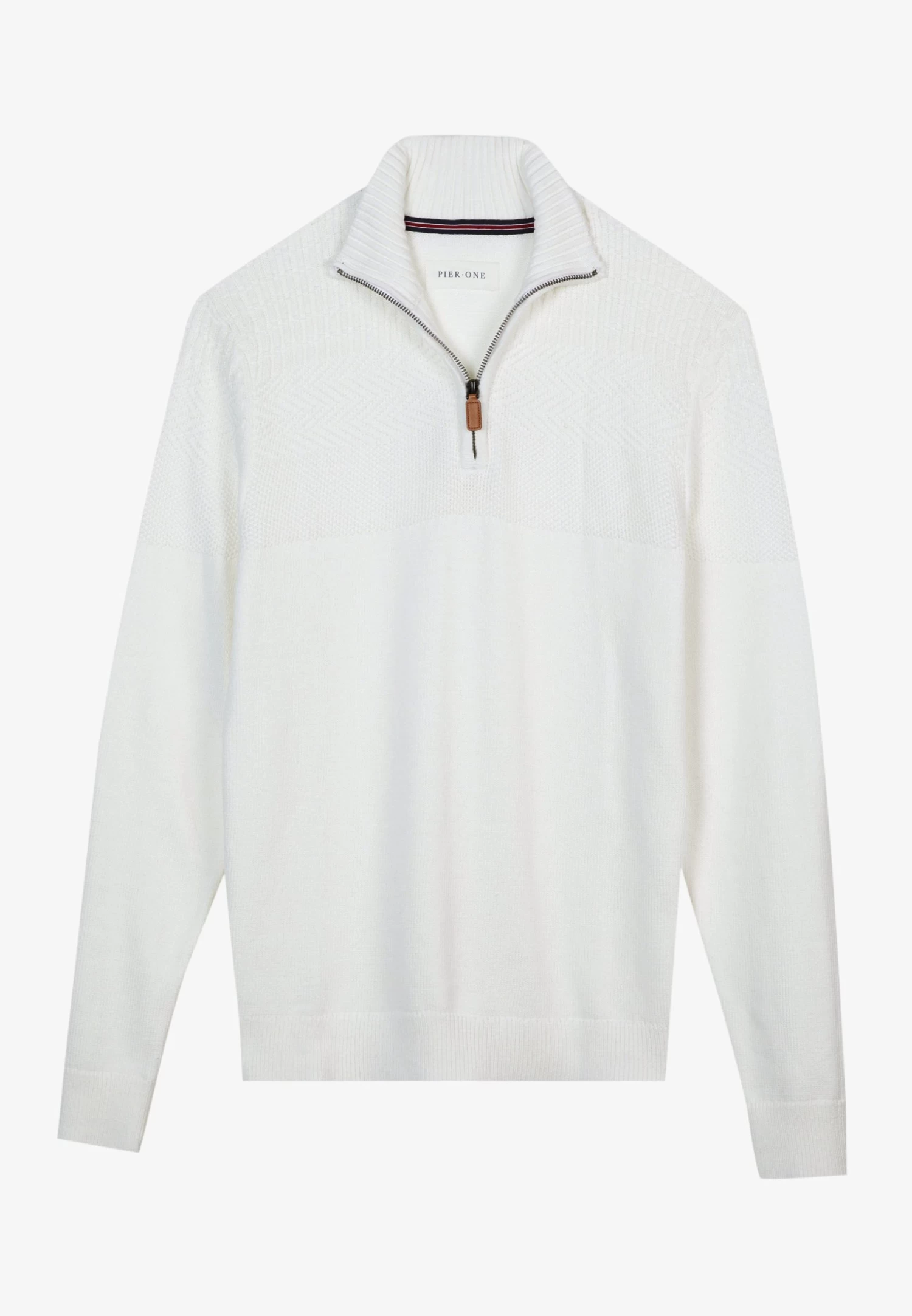 Pier One MaglioneOff-White Uomo Maglieria PI922Q029-A11 4 Pier One MaglioneOff-White Uomo Maglieria PI922Q029-A11 - immagine 4