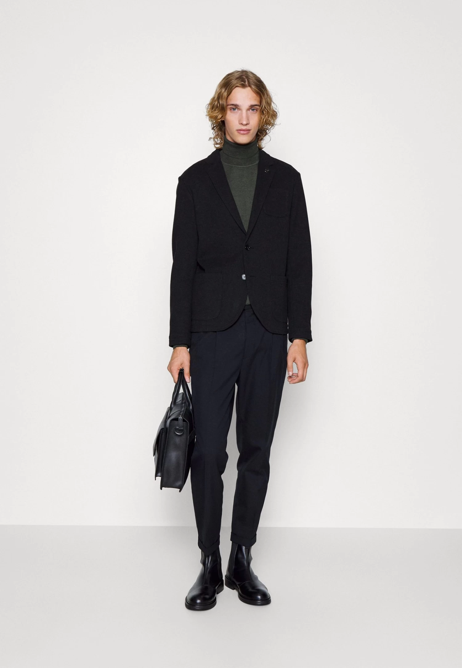 Pier One GiaccaBlack Uomo Completi E Cravatte PI922T049-Q11 2 Pier One GiaccaBlack Uomo Completi E Cravatte PI922T049-Q11 - immagine 2