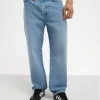 Pier One Jeans BaggyDark Blue Denim Uomo Jeans PI922G04P-K12