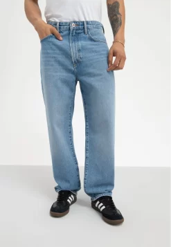 Pier One Jeans BaggyDark Blue Denim Uomo Jeans PI922G04P-K12