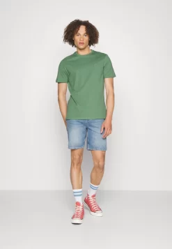 Pier One Unisex 5 PackT-Shirt BasicLight Blue/Purple/White Uomo T-shirt E Polo PI921001I-K11