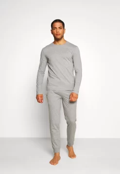 Pier One PigiamaMottled Grey Uomo Per La Notte PI982M033-C11