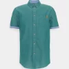 Pier One CamiciaDark Green Uomo Camicie PI922D0BE-M11