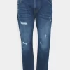 Pier One Jeans Slim FitDark Blue Denim Uomo Jeans PI922G04J-K11