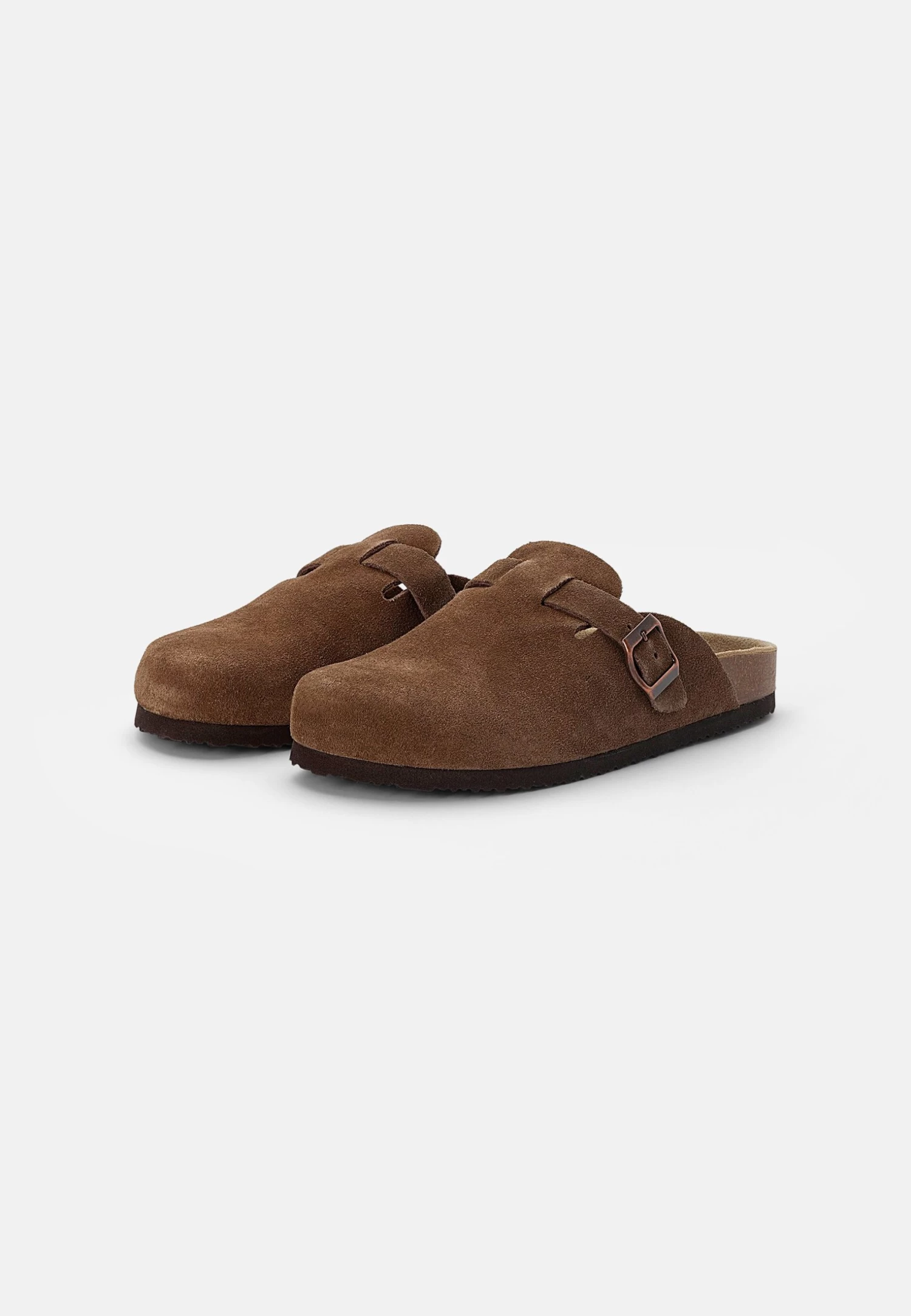 Pier One Leather Unisex - Pantofole - Brown 2 Pier One Leather Unisex - Pantofole - Brown - immagine 2