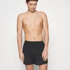 Pier One 5 Pack - Boxer- Black/Khaki/Dark Grey