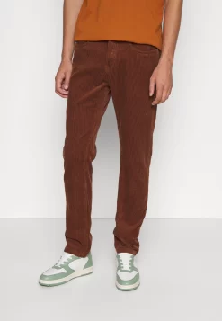 Pier One Corduroy - Pantaloni - Brown