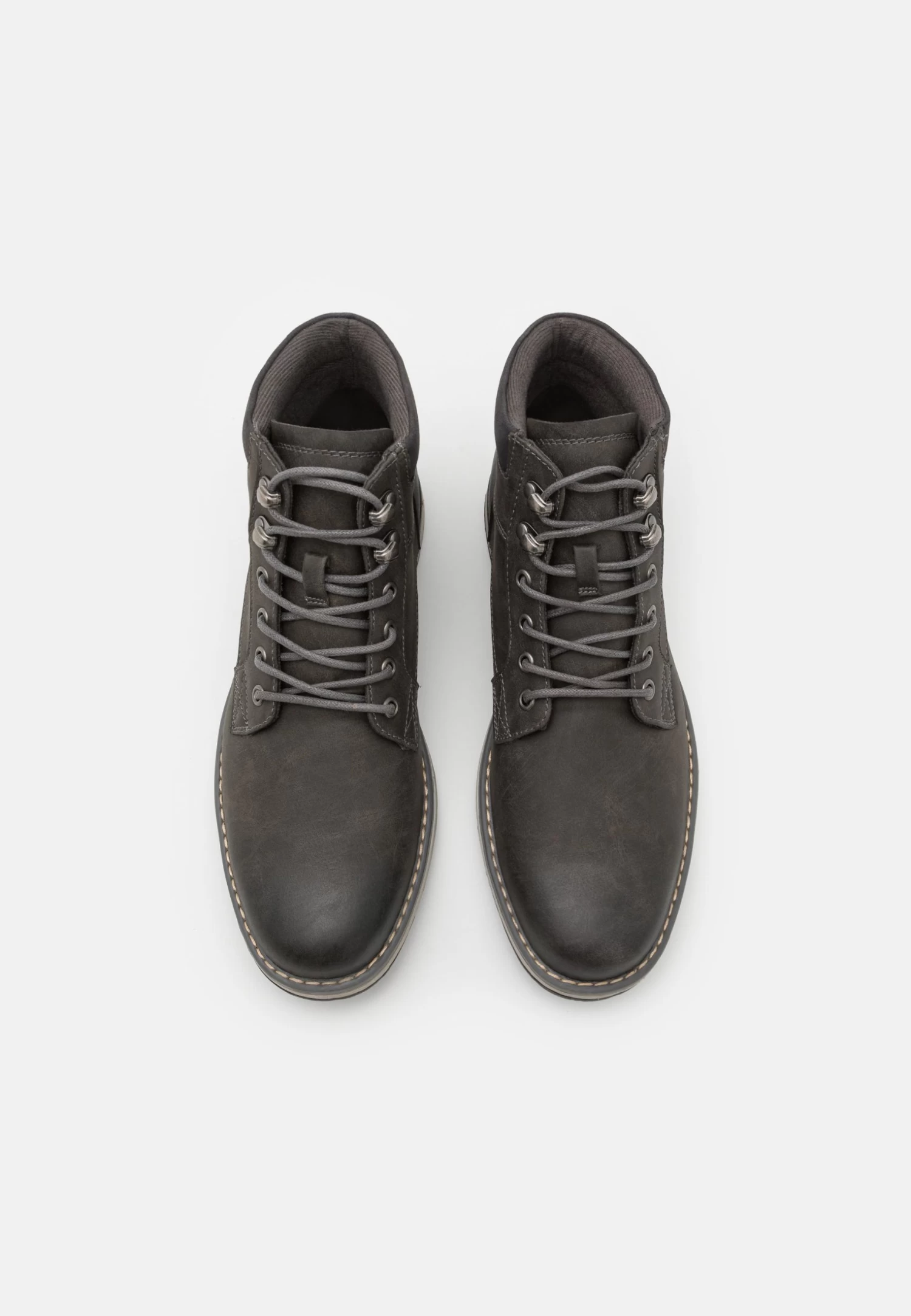 Pier One Stivaletti StringatiGrey Uomo Stivaletti/Stivali PI912K0B0-C11 4 Pier One Stivaletti StringatiGrey Uomo Stivaletti/Stivali PI912K0B0-C11 - immagine 4