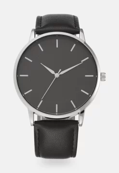 Pier One Orologio - Black/Silvercoloured