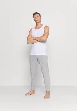 Pier One 2 PackPantaloni Del PigiamaMottled Dark Grey/Mottled Grey Uomo Per La Notte PI982L00I-C11