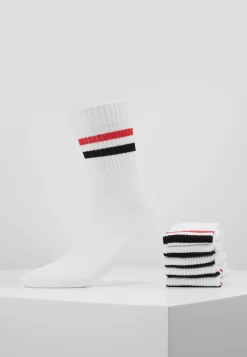 Pier One 5 Pack - Calze - White/Red/Black