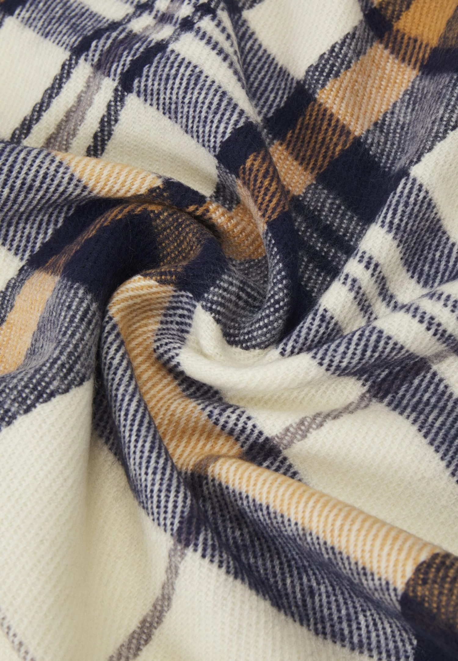 Pier One Unisex - Sciarpa - White/Dark Blue 2 Pier One Unisex - Sciarpa - White/Dark Blue - immagine 2