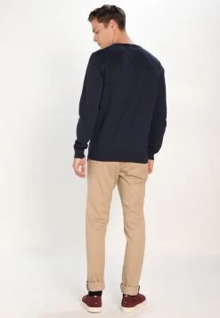 Pier One Basic CrewneckMaglioneDark Blue Uomo Maglieria PI922Q009-K11 -Pier One 87a3dabd6af943dca2beef3a6a314252
