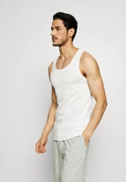 Pier One 3 Pack - Maglietta Intima - Black/Grey/White -Pier One 89616a07fd5749b0878578e819009317 scaled