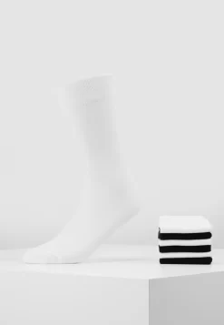 Pier One 7 Pack - Calze - White/Black