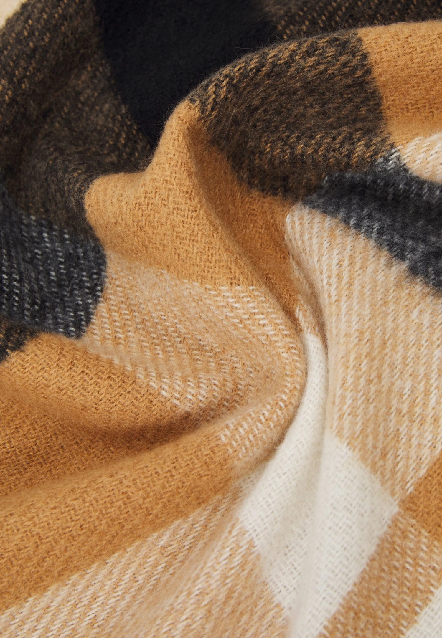 Pier One Set Unisex - Sciarpa - Black/Beige 3 Pier One Set Unisex - Sciarpa - Black/Beige - immagine 3