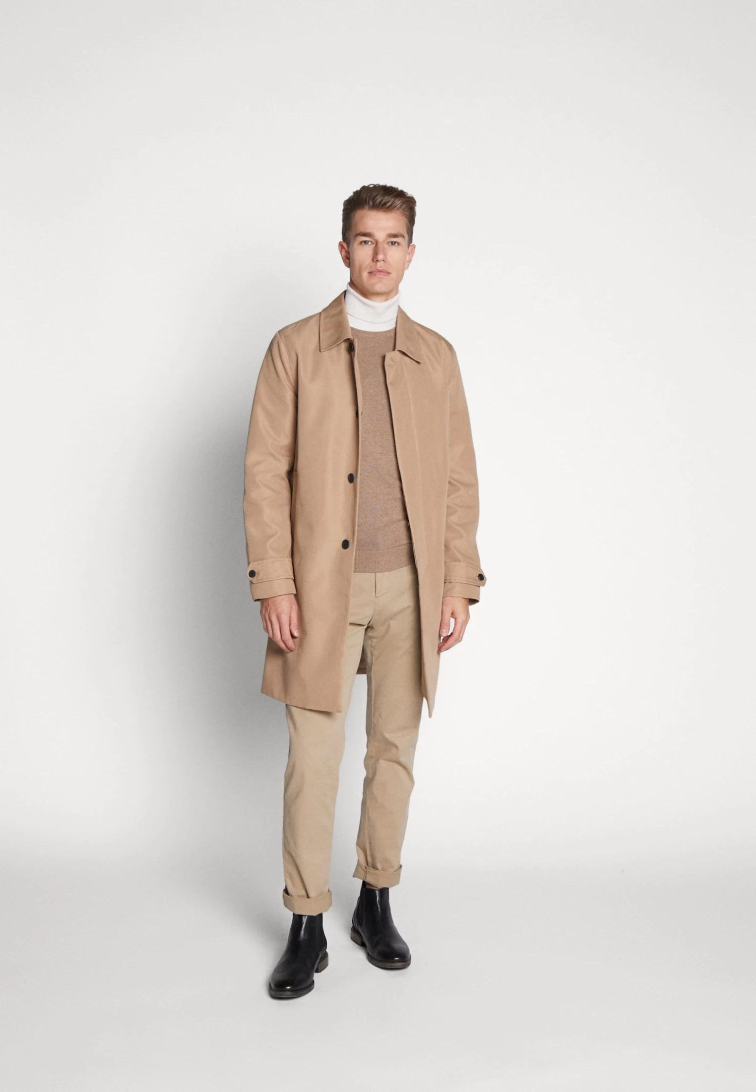 Pier One Basic CrewneckMaglioneMottled Beige Uomo Maglieria PI922Q009-B12 2 Pier One Basic CrewneckMaglioneMottled Beige Uomo Maglieria PI922Q009-B12 - immagine 2