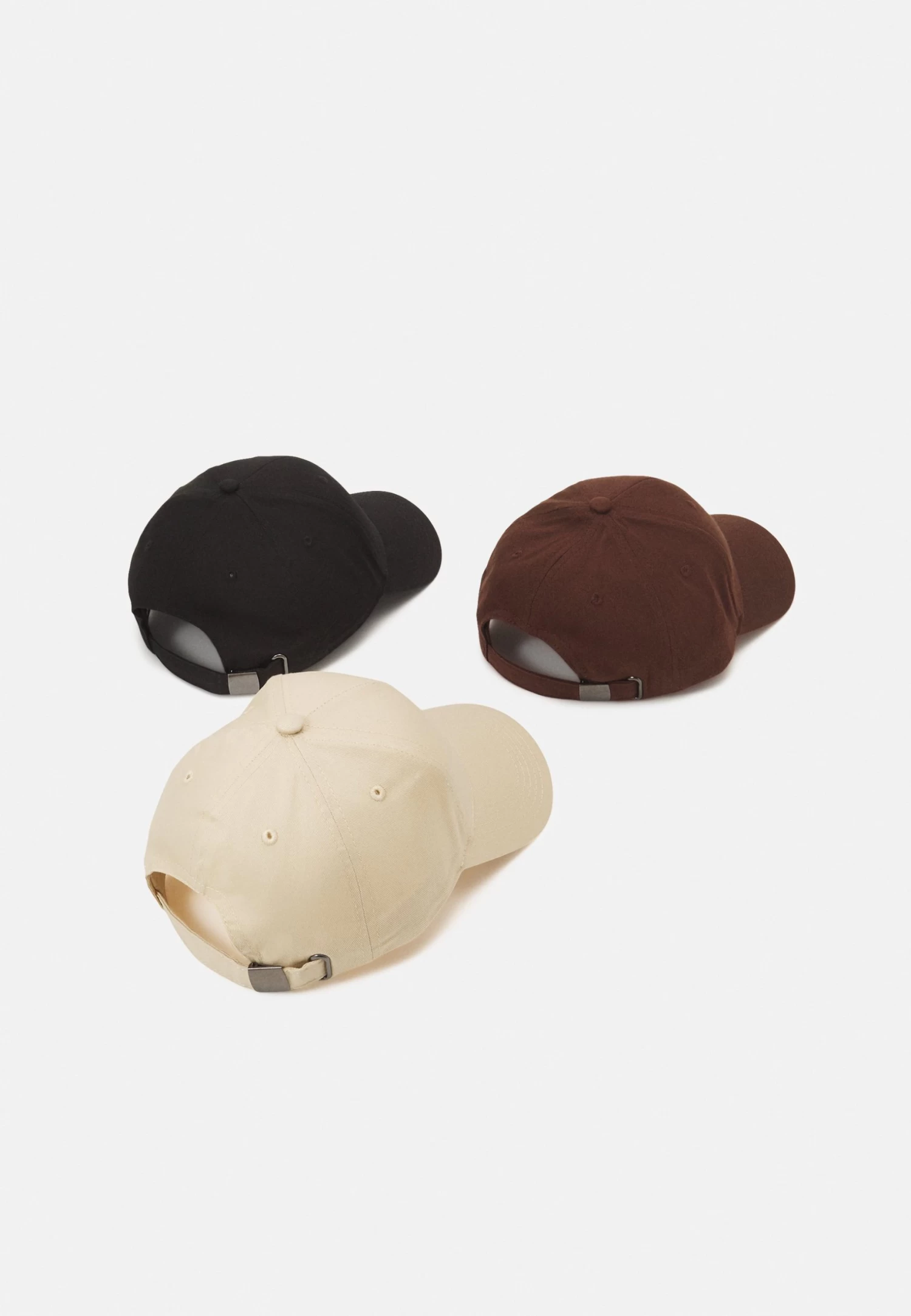 Pier One Unisex 3 PackCappellinoBlack/Dark Brown/Beige Donna Cappelli E Foulard PI954Q00J-Q11 2 Pier One Unisex 3 PackCappellinoBlack/Dark Brown/Beige Donna Cappelli E Foulard PI954Q00J-Q11 - immagine 2