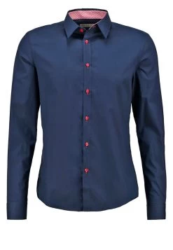 Pier One CamiciaDark Blue/Red Uomo Completi E Cravatte PI922D02W-K12 -Pier One 9b8be06526f7479ca5886010560f8d17